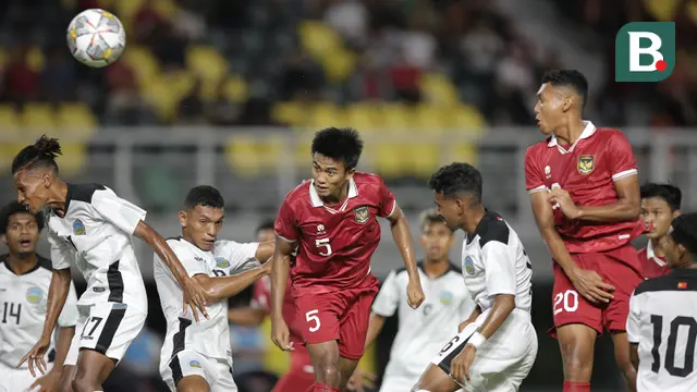 Kualifikasi Piala Asia U-20 2023: Indonesia vs Timor Leste