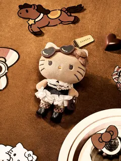 Liburangan hangat dengan segelas Cocoa Oolong Milk Tea yang Hangat dan Pesona Ceria Hello Kitty. Dok. CHAGEE