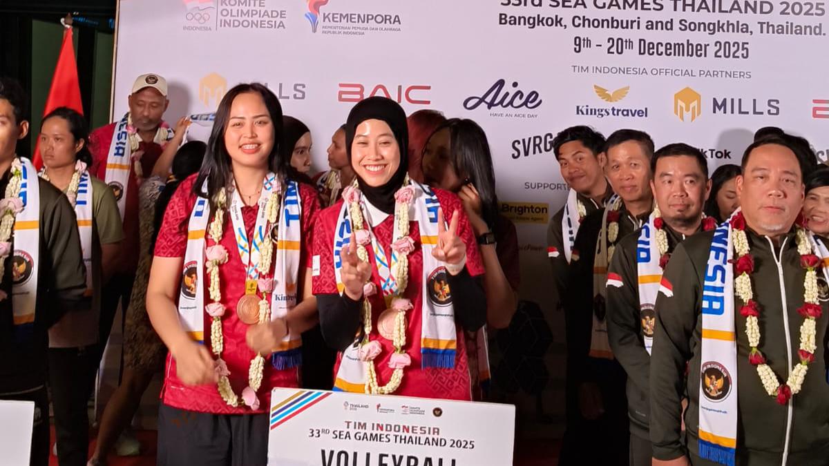Megawati Hangestri Bersyukur Timnas Voli Putri Indonesia Pertahankan Perunggu di SEA Games 2025