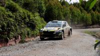 Pereli tuan rumah, Musa Rajekshah, sekaligus Wakil Gubernur Sumatera Utara (Wagub Sumut) mengendarai Skoda Fabia (Reza Efendi/Liputan6.com)