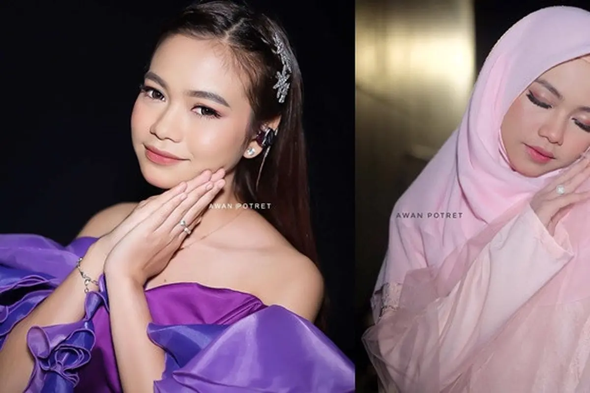 6 Gaya Rara LIDA dalam Balutan Hijab, Makin Memesona