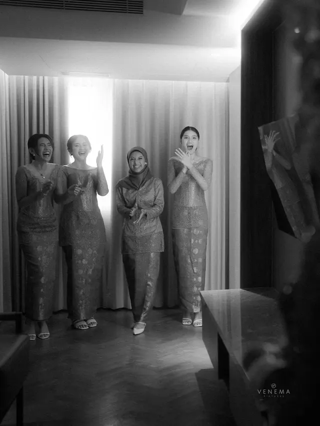 Bridesmaid Pernikahan Hanggini dan Luthfi Aulia