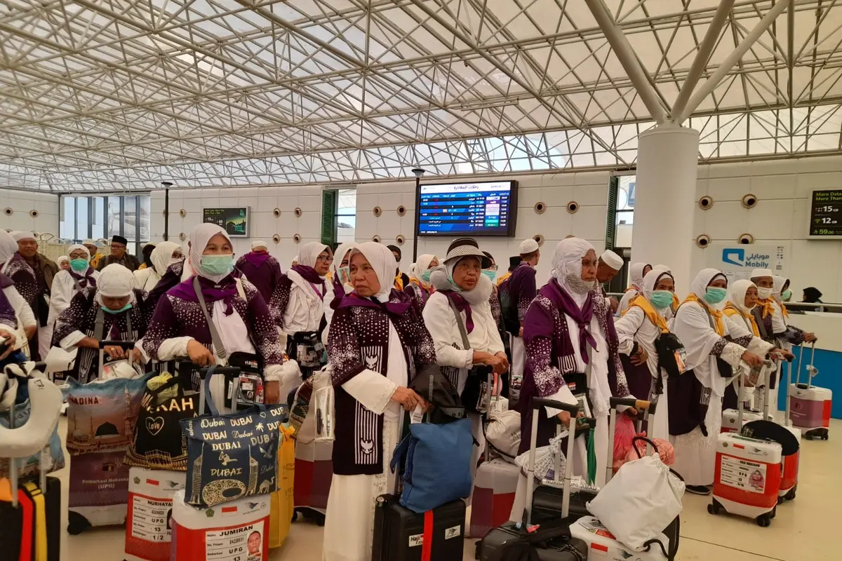 Proses pemulangan jemaah haji 2025 ke tanah air.