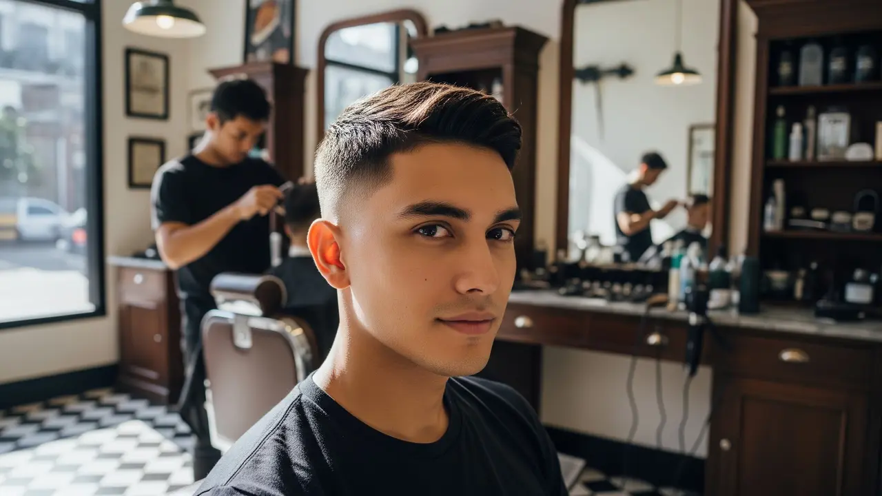 Model Rambut Pria Buzz Cut Panjang