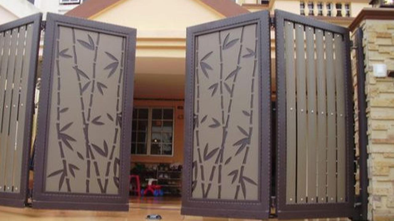 Inspirasi Pagar Lipat Dorong Minimalis untuk Rumah Modern