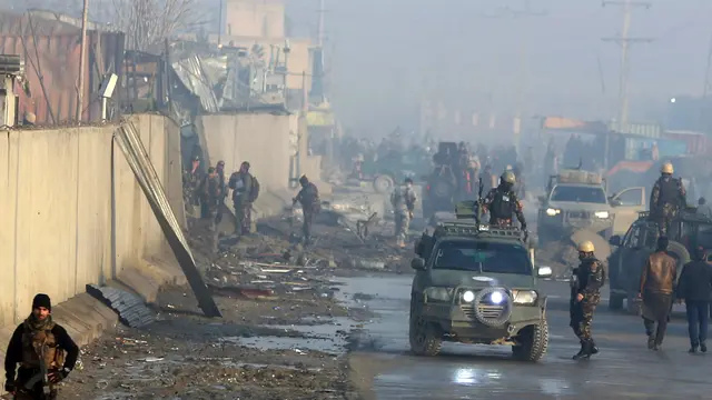 Bom Mobil Taliban Tewaskan Empat Orang di Afganistan