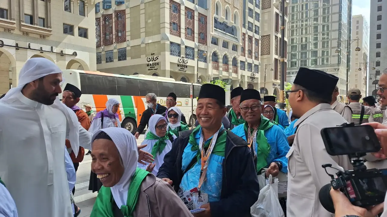 Ribuan Calon Jamaah Haji Sudah Tiba di Madinah