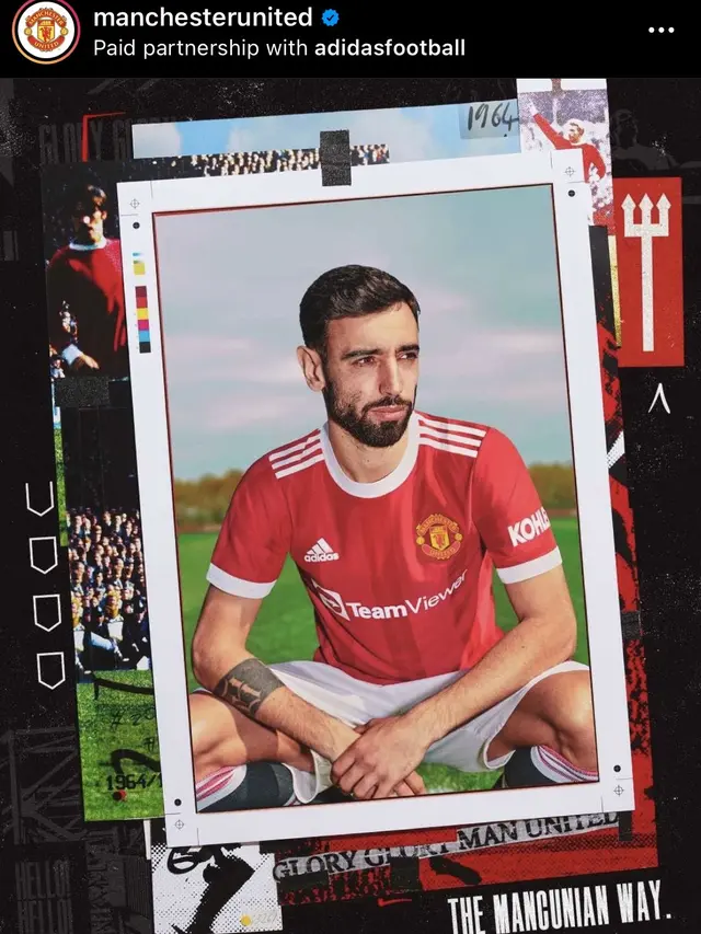 Jersey Kandang Manchester United 2021/22