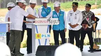 Groundbreaking Pembangunan PLTS PLN 50 MW di IKN Nusantara. (Foto: Istimewa)