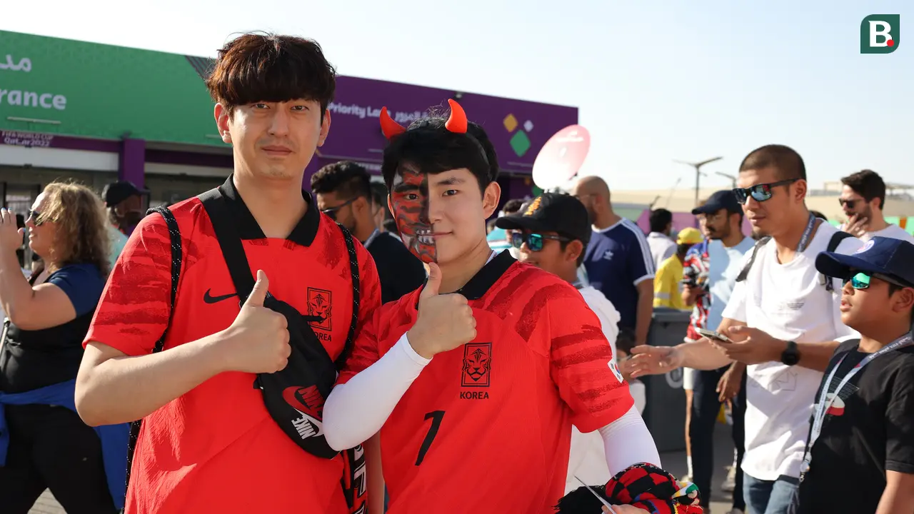 Fans Korea Selatan