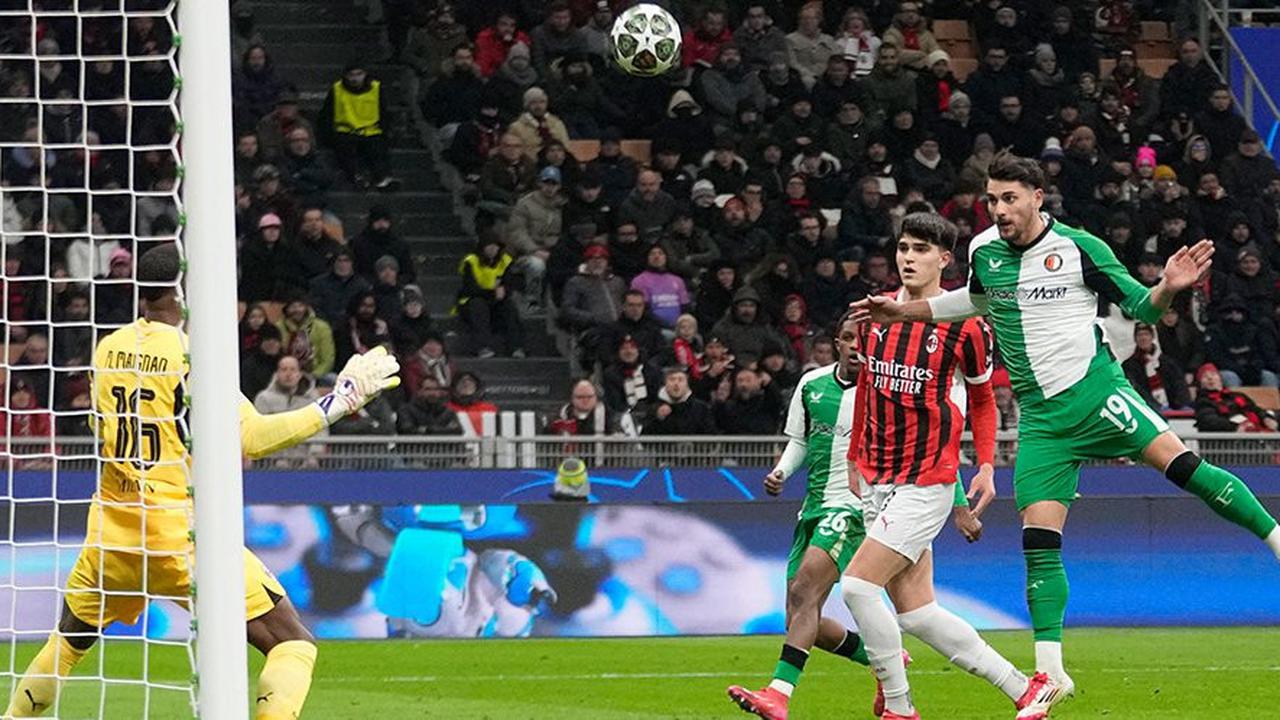 AC Milan Ditahan Imbang 1-1 oleh Feyenoord, Rossoneri Tersingkir dari Liga Champions