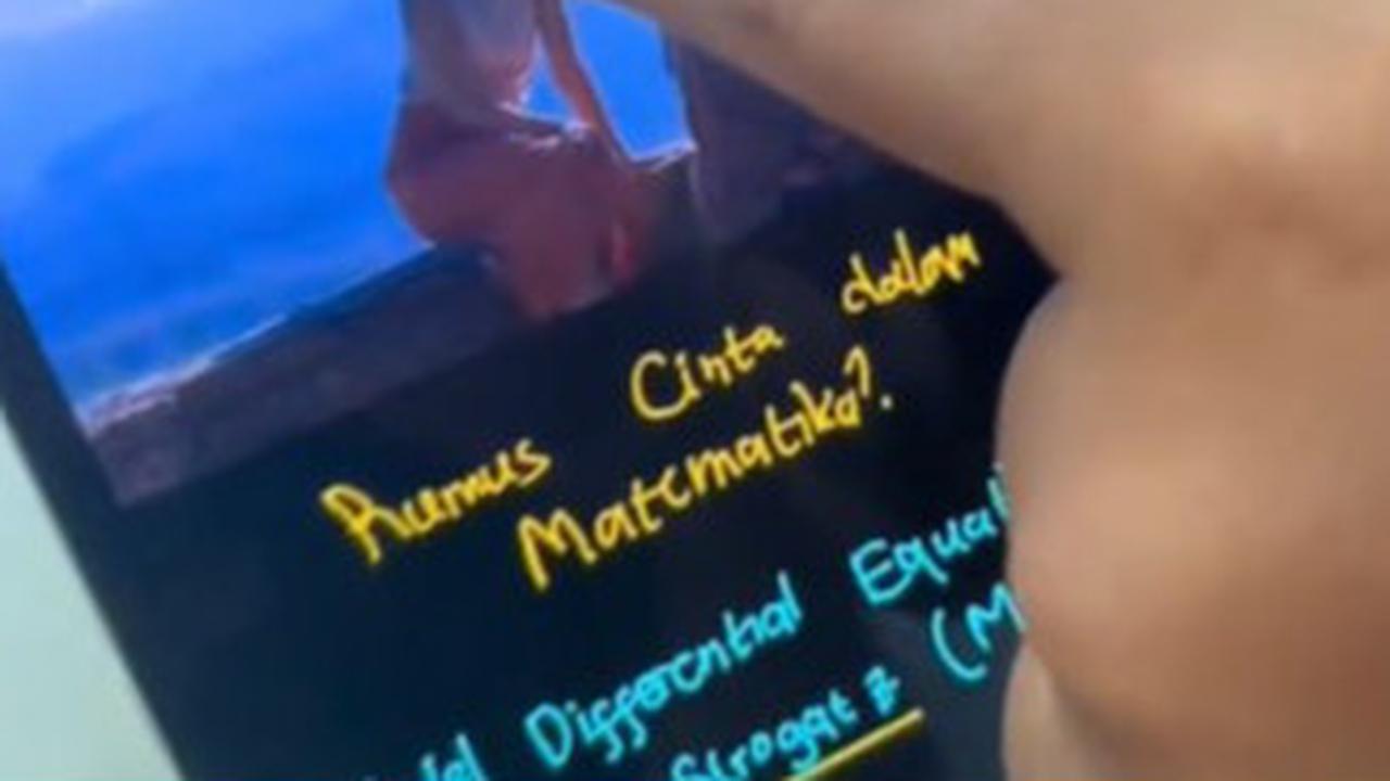 Jebolan ITB Bongkar Rumus Soal Jatuh Cinta Pakai Matematika, Begini Hasilnya Bikin Melongo
