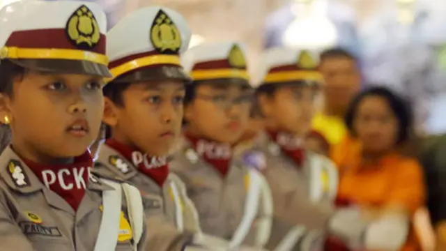 Meriahnya Lomba Polisi Cilik di Jakarta Barat