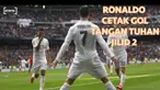 Cristiano Ronaldo mencetak gol dengan menggunakan tangan pada semifinal leg kedua Liga Champions melawan Manchester City, Rabu (4/5/2016).