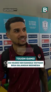 Do Hoang Hen bangga Vietnam bisa kalahkan Timnas Indonesia