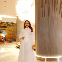 Mengisi sebuah acara kecantikan, Tasya Farasya tampil layaknya ibu peri [@tasyafarasya]