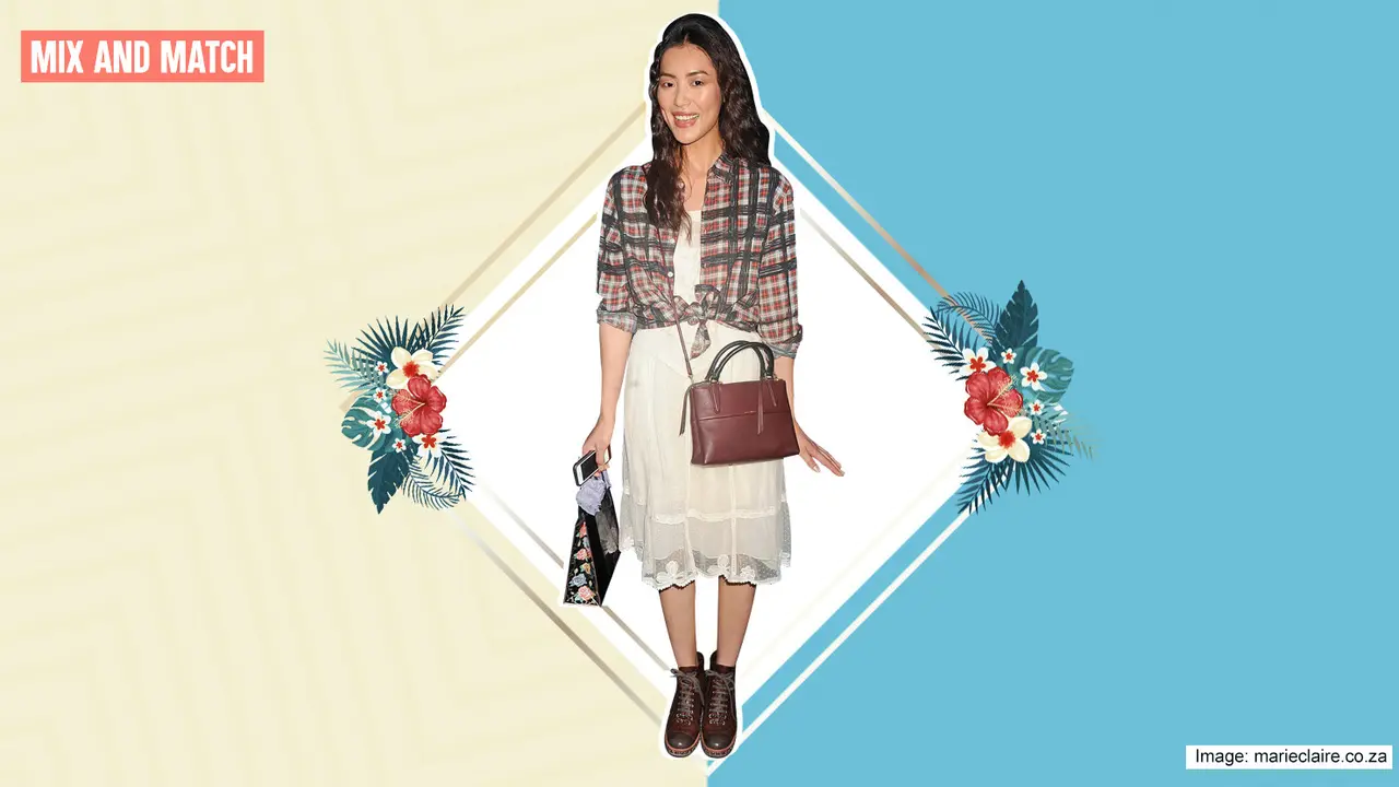 [Bintang] Plaid shirt