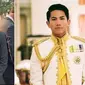 Paskibraka Nasional 2019, Rafi Ahmad Falah, Iseng Membuat Konten TikTok Jelang Upacara Penurunan Bendera 17 Agustus Silam. Namun, Siapa Sangka Video Itu Viral Gegara Disebut Mirip Pangeran Mateen (Instagram/@tmski)