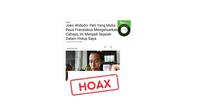 Cek fakta artikel Jokowi melihat peti Paus Fransiskus mengeluarkan cahaya