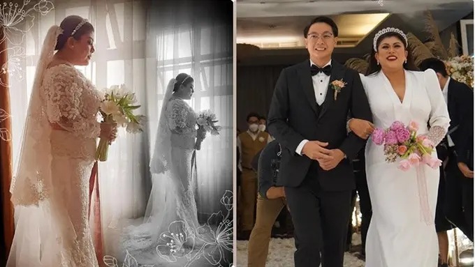 6 Momen Pernikahan Regina Ivanova dan Lucky Jayadi, Penuh Kebahagiaan