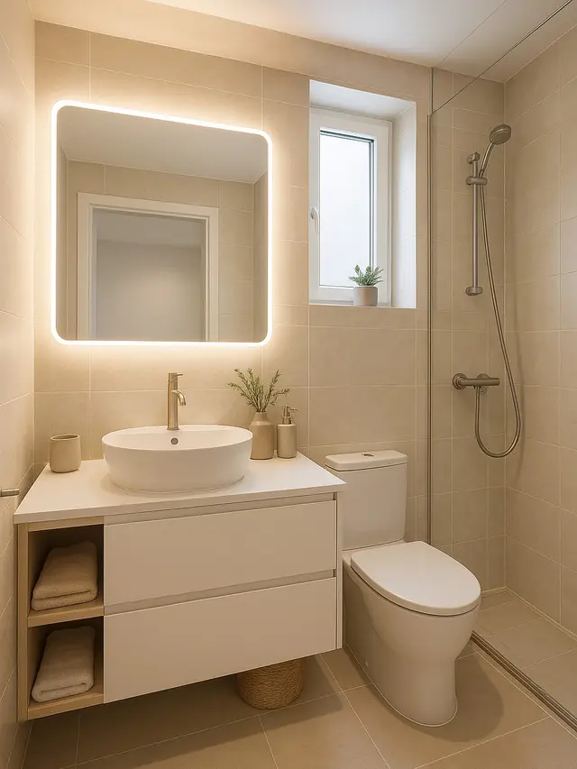 Model Kamar Mandi Minimalis Modern