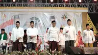 Organisasi sayap Partai Gerindra menggelar acara sholawat di Kabupaten Demak Jawa Tengah pada Kamis (16/11/2023). (Dok. Istimewa)