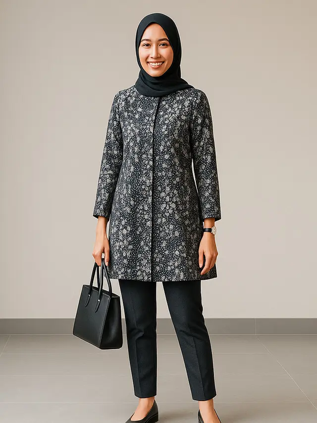 Rekomendasi Tunik Simpel Bernuansa Batik untuk Wanita Dewasa yang Tetap Indah/Ilustrasi gambar oleh AI