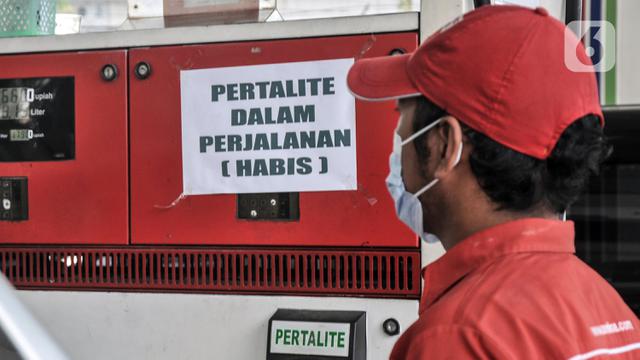 Pertalite Kosong di Sejumlah SPBU Jakarta
