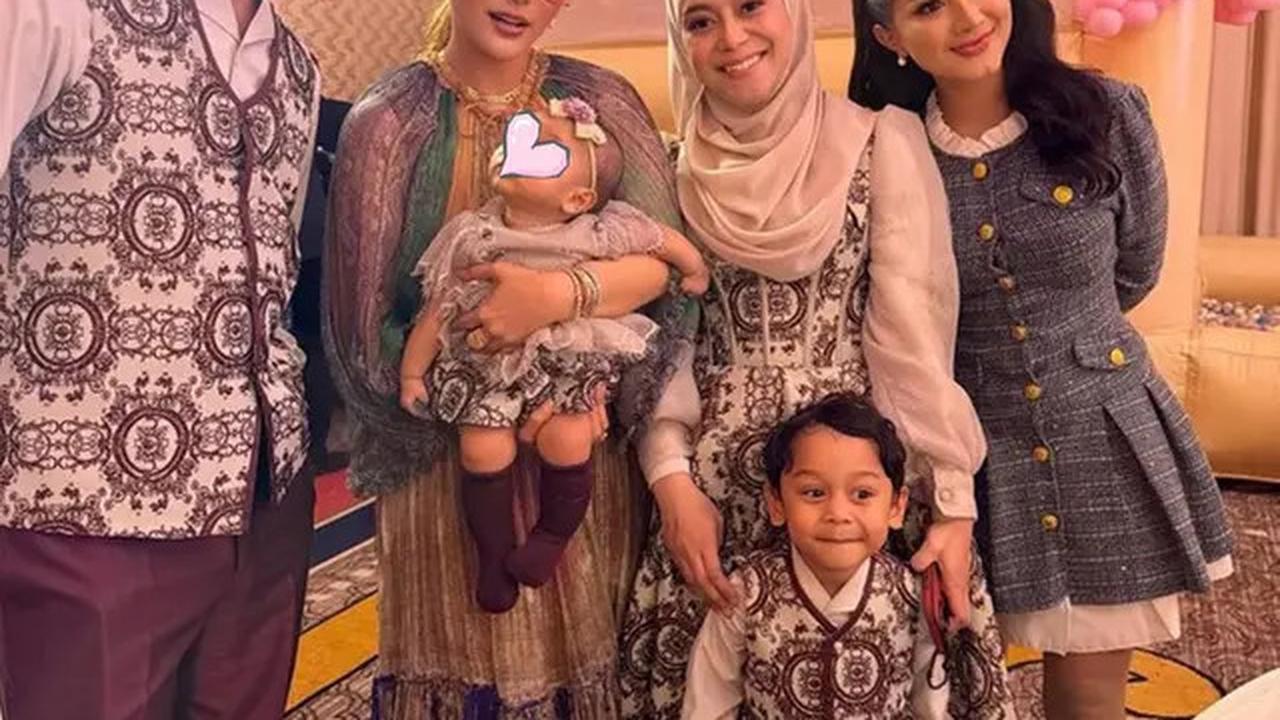 6 Potret Gaya Memukau Inul Daratista dan Lesti Kejora di Ultah Anak Angga Wijaya