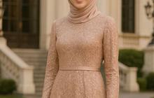 10 Inspirasi Model Long Dress Brokat Kombinasi Payet Terbaru, Pancarkan Pesona Glamor yang Memikat Hati