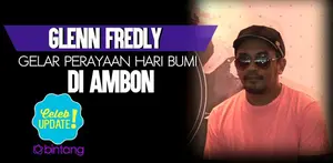 Glenn Fredly bahas tentang perayaan hari bumi di Ambon.