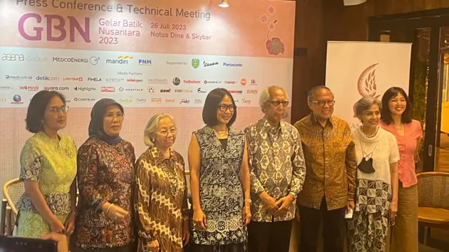 Jumpa pers Gelar Batik Nusantara (GBN 2023)