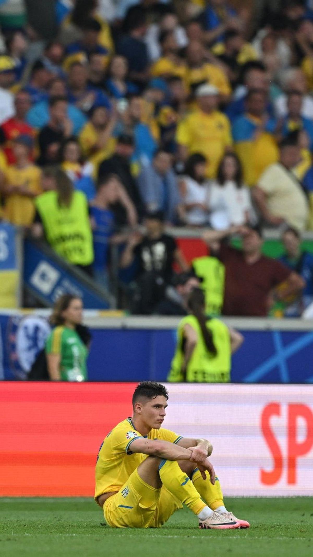 Ukraina&nbsp;layak lolos ke babak 16 besar andai tergabung di grup lain, bukan di Grup E yang disebut grup neraka.&nbsp;Foto: REUTERS