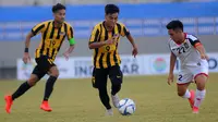 Duel Malaysia vs Brunei di penyisihan Grup B Piala AFF U-19 2018 di Stadion Gelora Joko Samudro, Gresik, Jumat (6/7/2018). (Bola.com/Zaidan Nazarul)