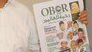 Pemenang Konvensi Partai Demokrat itu turut meluncurkan media massa tandingan bernama Tabloid Obor Rahmatan Lil Alamin, Jakarta Selatan, Jumat (27/6/2014) (Liputan6.com/Johan Tallo)