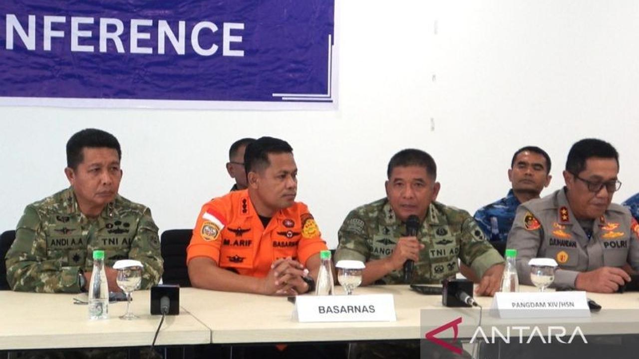Pencarian Korban Pesawat ATR di Bulusaraung Diintensifkan, Tim SAR Hadapi Tantangan Berat