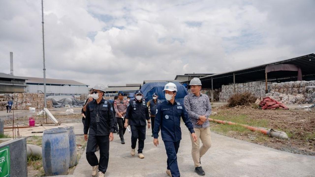 KLH/BPLH Setop Operasional Boiler PT PKP, Atasi Isu Pencemaran Udara Tangerang