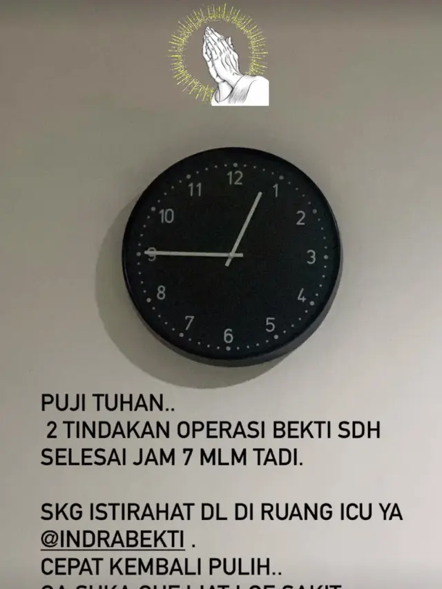 Unggahan Indy Barends soal Indra Bekti. (Foto: Dok. Instagram @indrabekti)