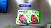 Samsung SUHD TV JS7200 (Liputan6.com/Mochamad Wahyu Hidayat) 