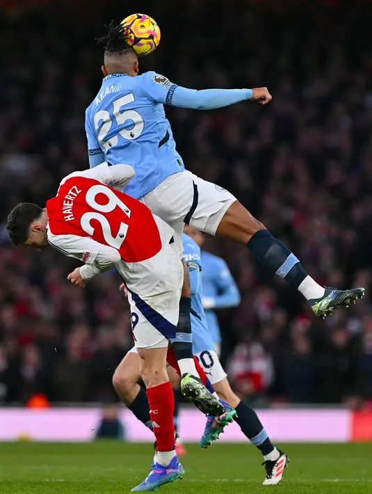 Hingga akhir babak pertama, skor 1-0 untuk Arsenal tidak berubah. (Glyn KIRK/AFP)