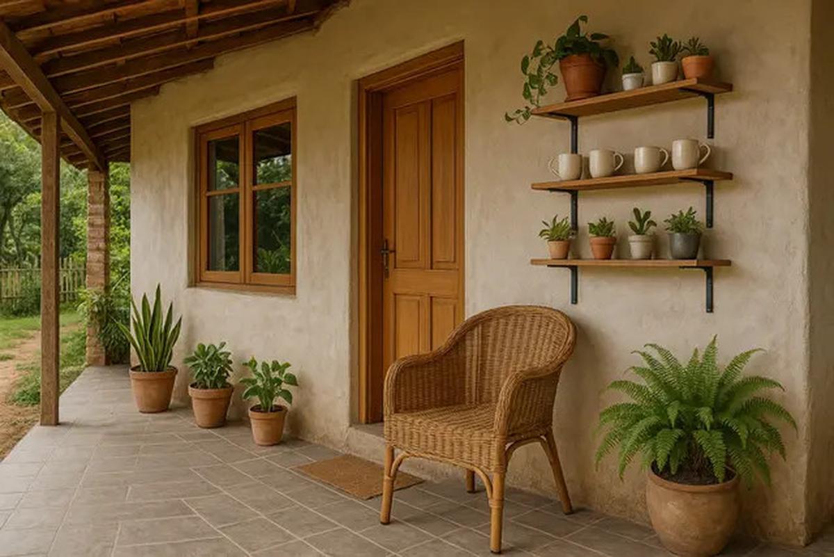 9 Tips Membuat Teras Sederhana di Kampung agar Terlihat Cantik, Sederhana dan Estetik