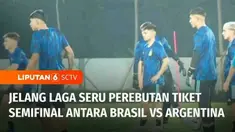 Laga bergengsi akan tersaji di perempat final Piala Dunia U-17, sang juara bertahan Brasil akan menghadapi Argentina, untuk meraih tiket semifinal. Para pemain Argentina serius mempersiapkan diri untuk meladeni permainan Brasil.
