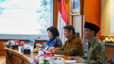 Menhut Rapat dengan Hashim Bahas Taman Nasional Indonesia