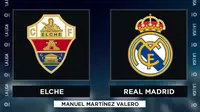 La Liga - Elche Vs Real Madrid (Bola.com/Adreanus Titus)