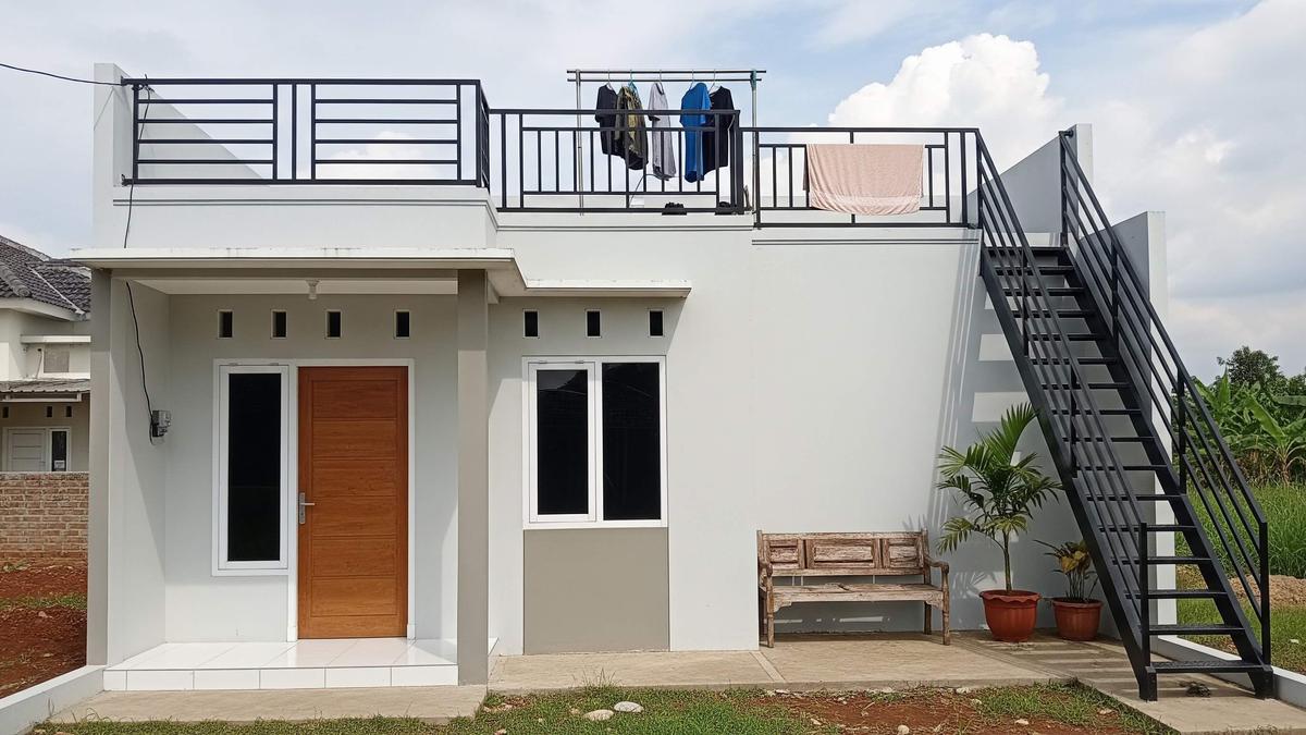 15 Contoh Rumah 1 Lantai dengan Rooftop Minimalis Biaya Terjangkau, Wujudkan Spot Nongkrong Impian
