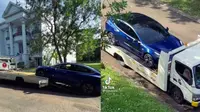 Iseng ala Sultan Medan, Beli Mobil Tesla Seharga Rp 1,5 Miliar Jam 3 Pagi
