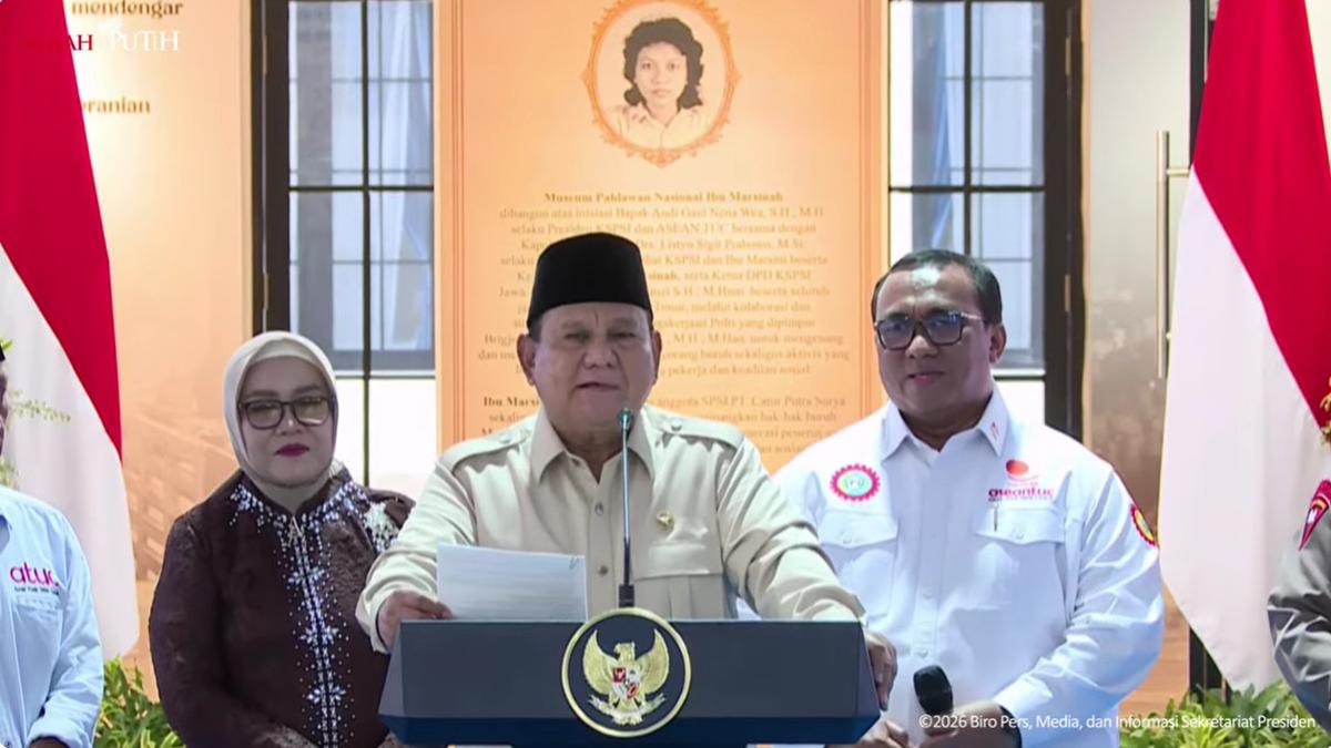 Prabowo Resmikan Museum Marsinah di Nganjuk: Didedikasikan untuk Perjuangan Buruh