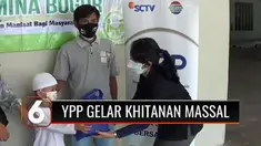 Yayasan Pundi Amal Peduli Kasih YPP SCTV-Indosiar, menggelar bakti sosial khitanan dan pekan jantung bekerjasama dengan Rumah Sakit Hermina. Dalam kegiatan ini, sejumlah peserta mendapat bingkisan berisi makanan dan alat prokes.
