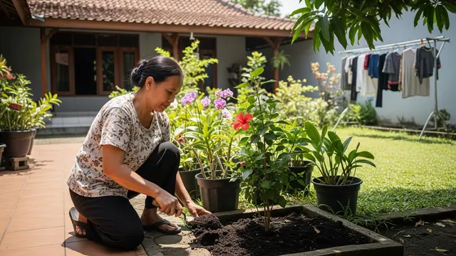 Kapan Harus Menambah Tanah di Bedengan Bunga dan Sayur? Ini Waktu Terbaiknya