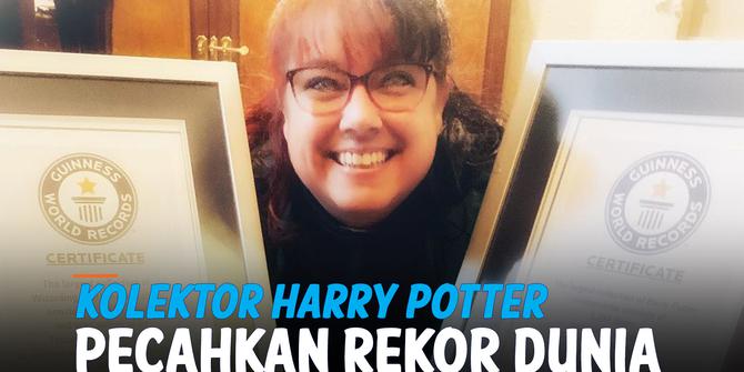 VIDEO: Koleksi Ribuan Pernak Pernik Harry Potter, Wanita Ini Pecahkan Rekor Dunia